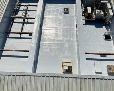 Metal Deck Waterproofing System Installation at Cardigan Fields, Leeds