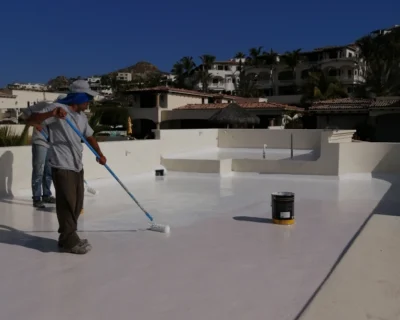 Exposed Concrete Roof Waterproofing and Inverted Roof Applications in Vista vela Residences – Mexico.