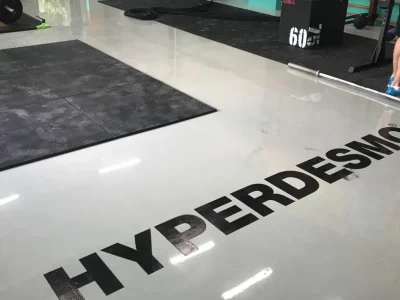 Case Studies - Fitness Flooring Solution in Panhellinios Weightlifting Hall