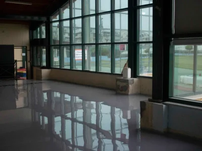Case Studies - Fitness Flooring Solution in Panhellinios Weightlifting Hall