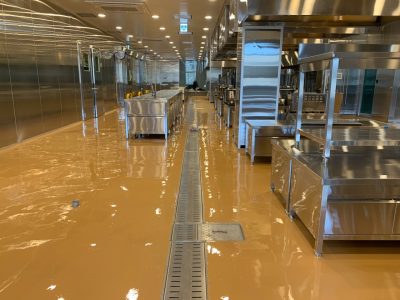 Case Studies - Industrial Polyurethane Flooring System in Hospital’s Kitchen, Korea