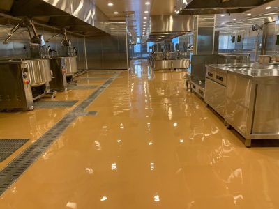 Case Studies - Industrial Polyurethane Flooring System in Hospital’s Kitchen, Korea