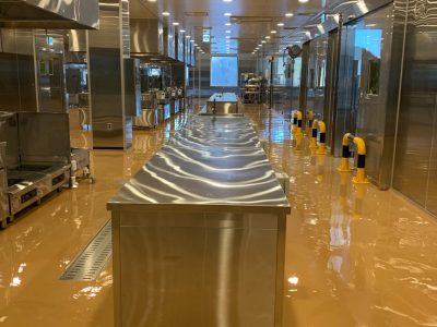 Case Studies - Industrial Polyurethane Flooring System in Hospital’s Kitchen, Korea