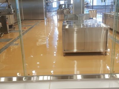 Case Studies - Industrial Polyurethane Flooring System in Hospital’s Kitchen, Korea